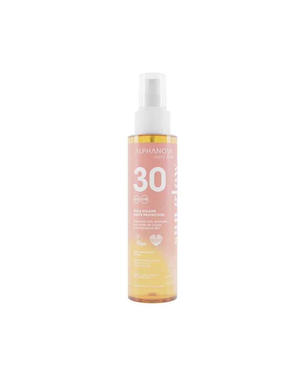 Daily Sun Huile Solaire Haute Protection SPF30 - 125ml - Alphanova