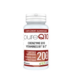 Pure Q10 100mg - 60 Gélules - LT Labo