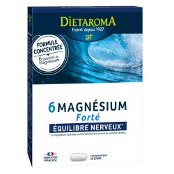 6 Magnésium Forte - 30 Comprimés - Dietaroma