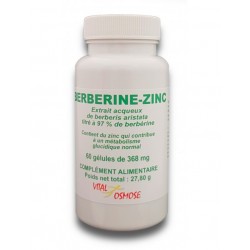 Berberine & Zinc - 60 gélules - Qualidiet