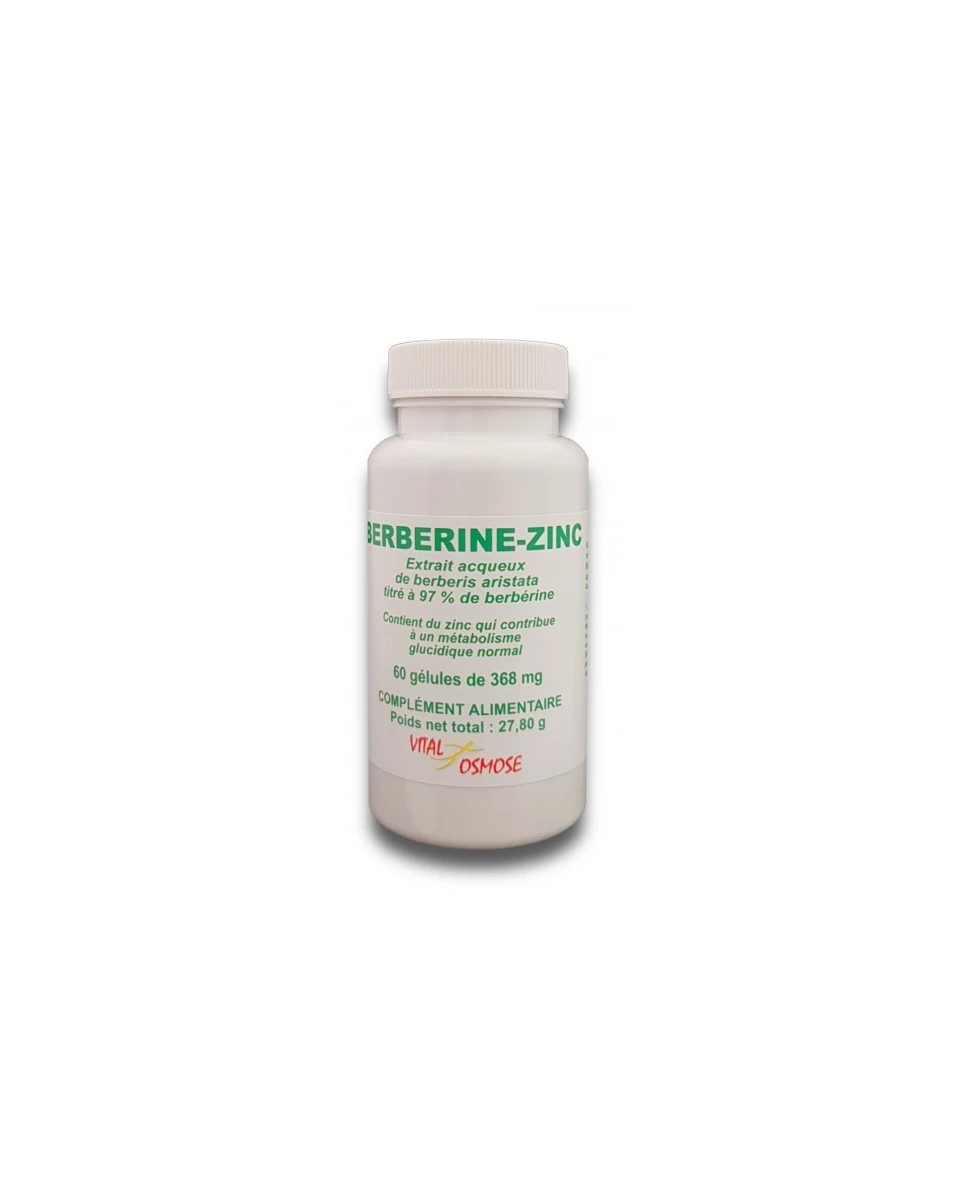 Berberine & Zinc - 60 gélules - Qualidiet