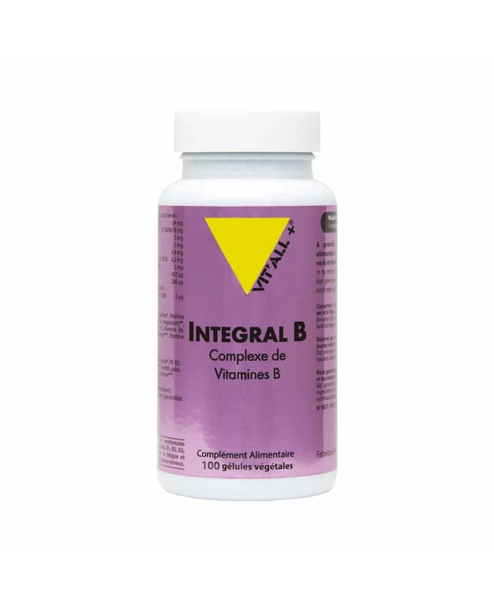 Integral B - 100 Gélules - Vit'all+