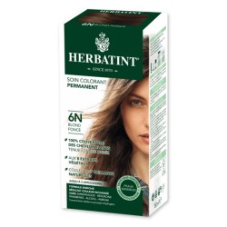 Coloration Cheveux Naturelle 6N Blond Foncé - 150ml - Herbatint