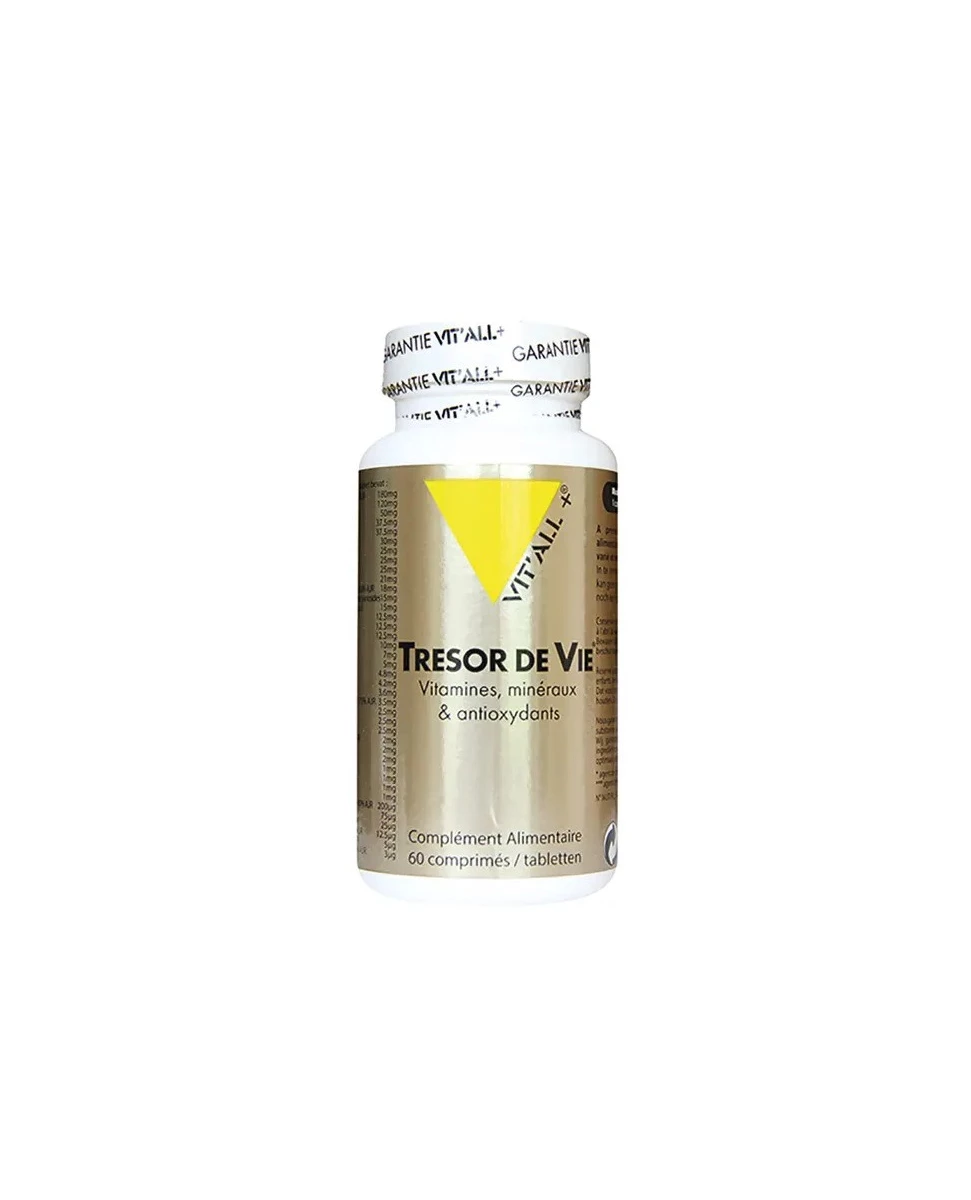 Trésor de Vie Vitamines Minéraux Antioxydants - 60 Comprimés - Vit'all+