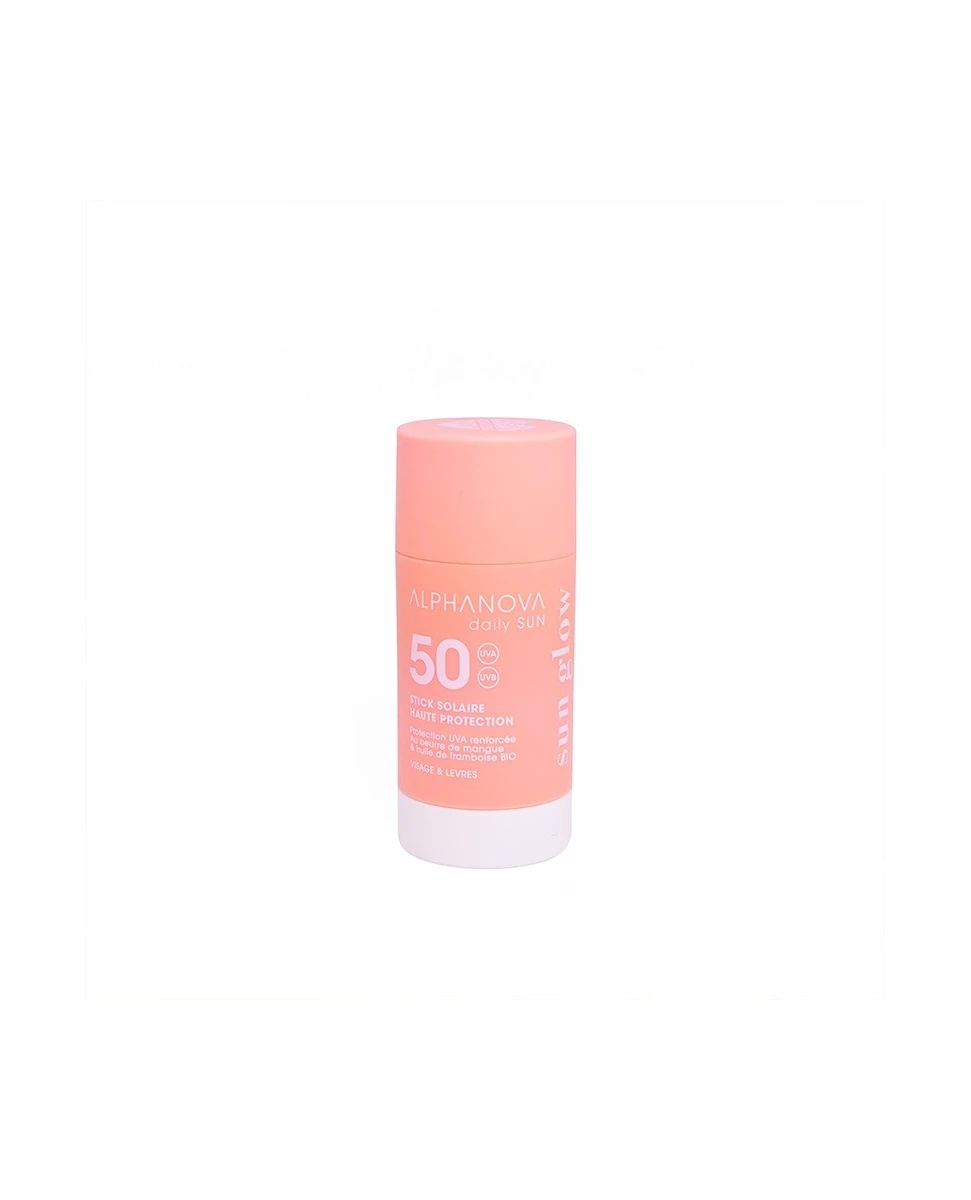 Stick Solaire Visage Haute Protection SPF50+ Daily Sun - 15g - Alphanova