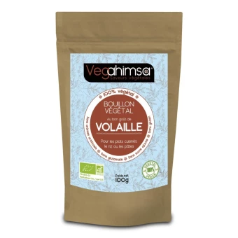 Bouillon Végétal Saveur Volaille Vegahimsa - 100g - Ecoidées