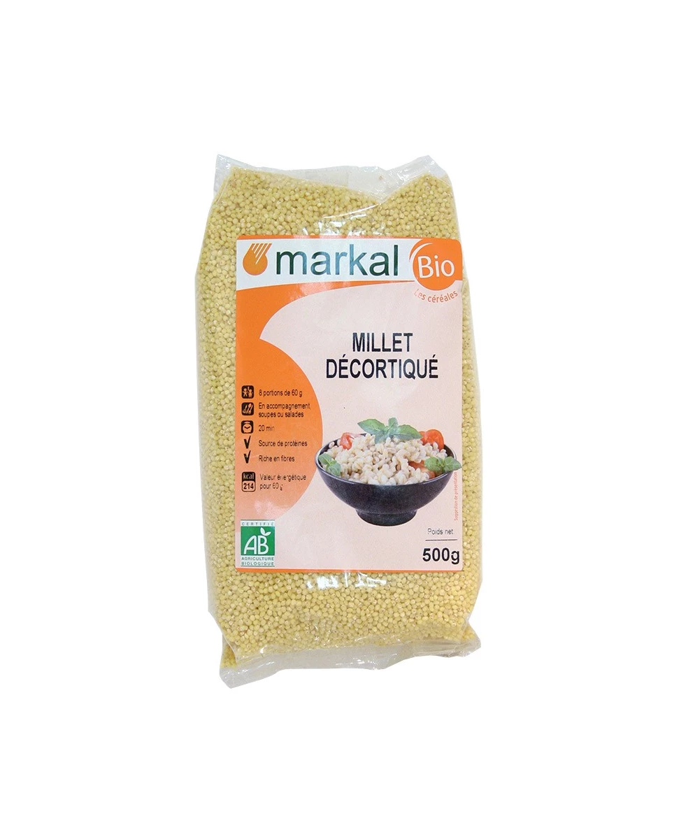 Millet Décortiqué 500g-Markal