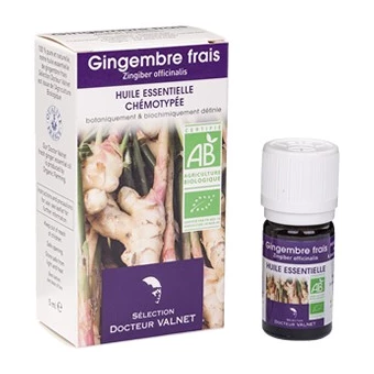 Gingembre Frais, Huile Essentielle 5ml-Docteur Valnet