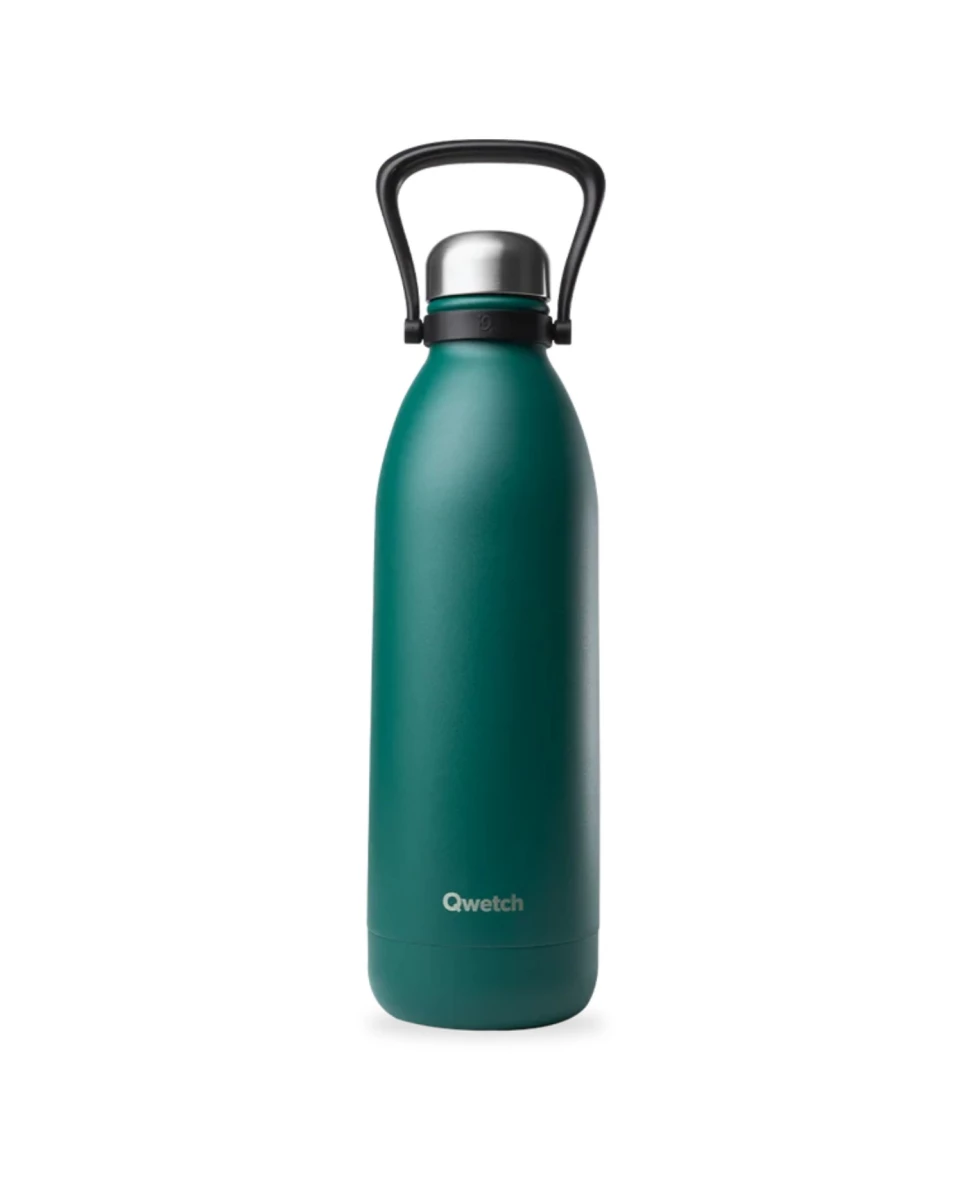 Bouteille Isotherme Titan Matt Vert Émeraude - 1500ml - Qwetch