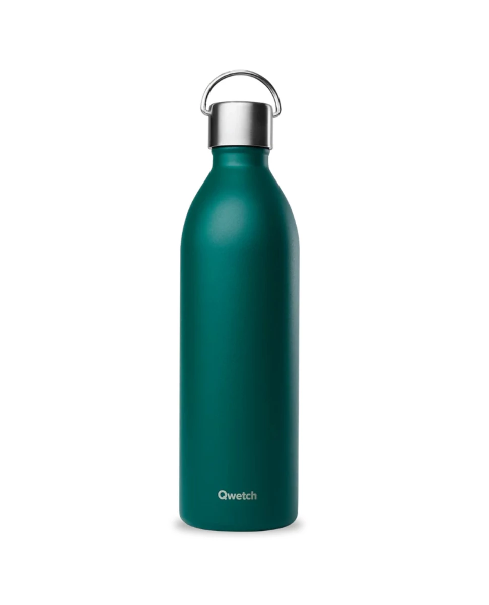 Bouteille Isotherme Active Matt Vert Émeraude - 1000ml - Qwetch
