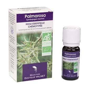 Palmarosa, Huile Essentielle 10ml-Docteur Valnet