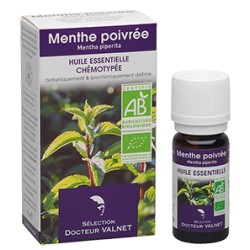 Menthe Poivrée, Huile Essentielle 10ml-Docteur Valnet