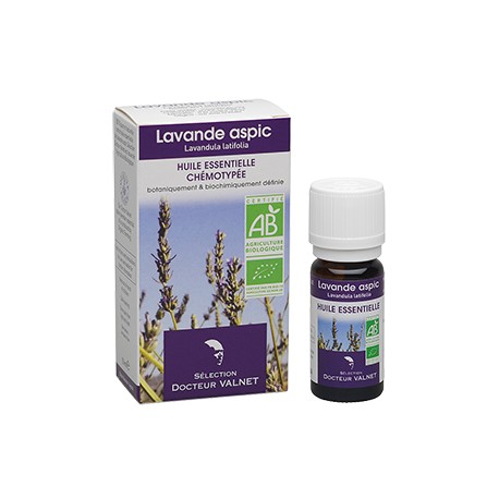 Lavande aspic, Huile Essentielle 10ml-Docteur Valnet