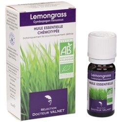 Lemongrass, Huile Essentielle 10ml-Docteur Valnet