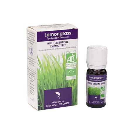 Lemongrass, Huile Essentielle 10ml-Docteur Valnet