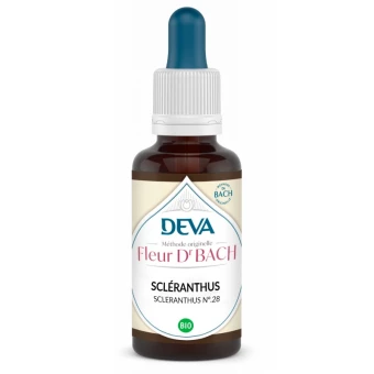 Fleur de Bach Scléranthus - 10ml - Deva