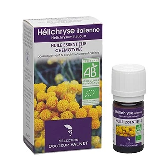 Hélichryse italienne, Huile Essentielle 5ml-Docteur Valnet
