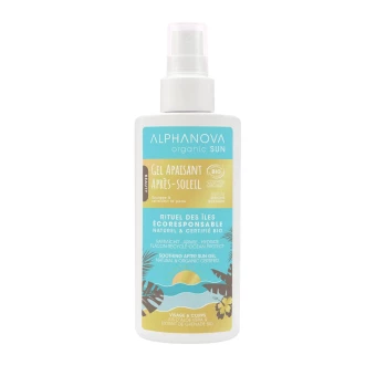 Gel Apaisant Rafraîchissant Après Soleil Bio - 125g - Alphanova