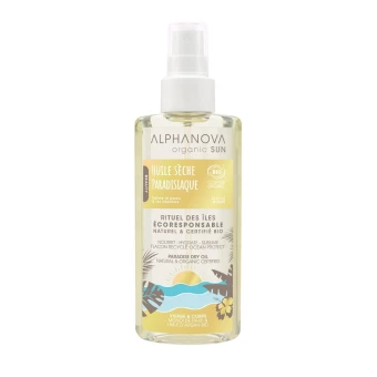 Huile Sèche Paradisiaque Bio Après-Soleil - 125g - Alphanova