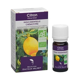 Citron, Huile Essentielle 10ml-Docteur Valnet