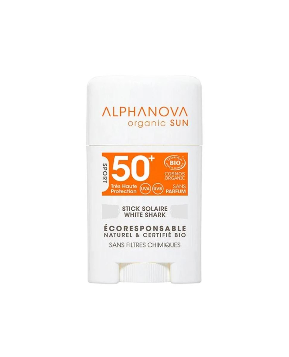Stick Très Haute Protection SPF50+ White - 12g - Alphanova