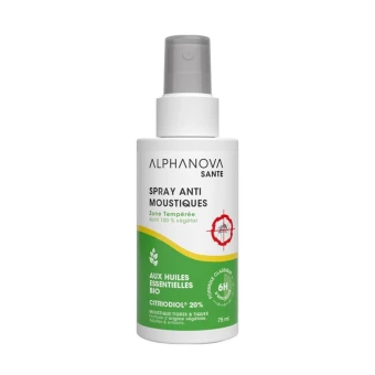 Spray Anti Moustique Zone Tempérée - 75ml -  Alphanova