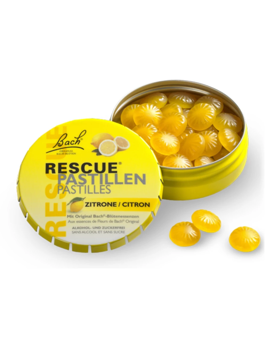 Rescue® Fleurs de Bach - Pastilles Citron - Laboratoire Famadem