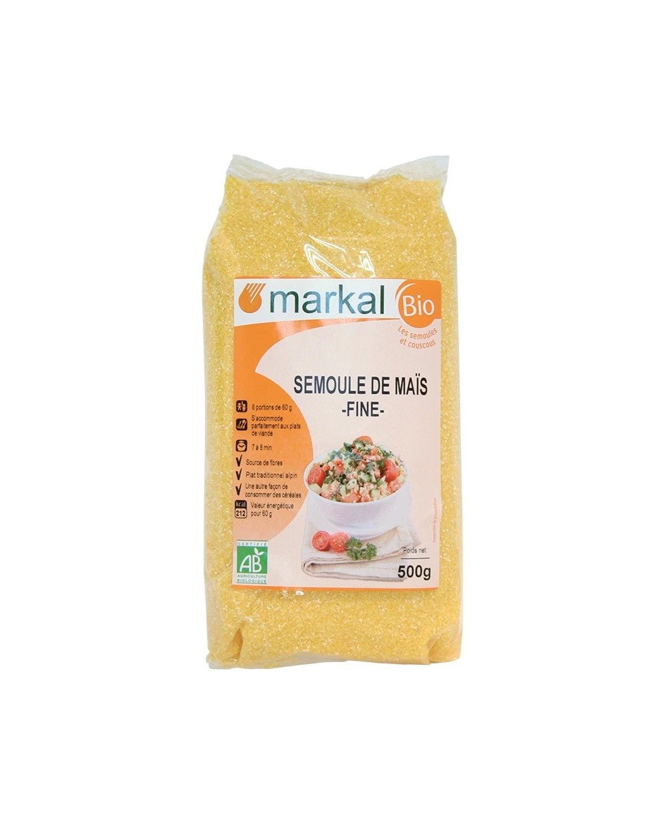 Semoule de Mais fine 500g-Markal