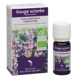 Sauge Sclarée, Huile Essentielle 10ml-Docteur Valnet