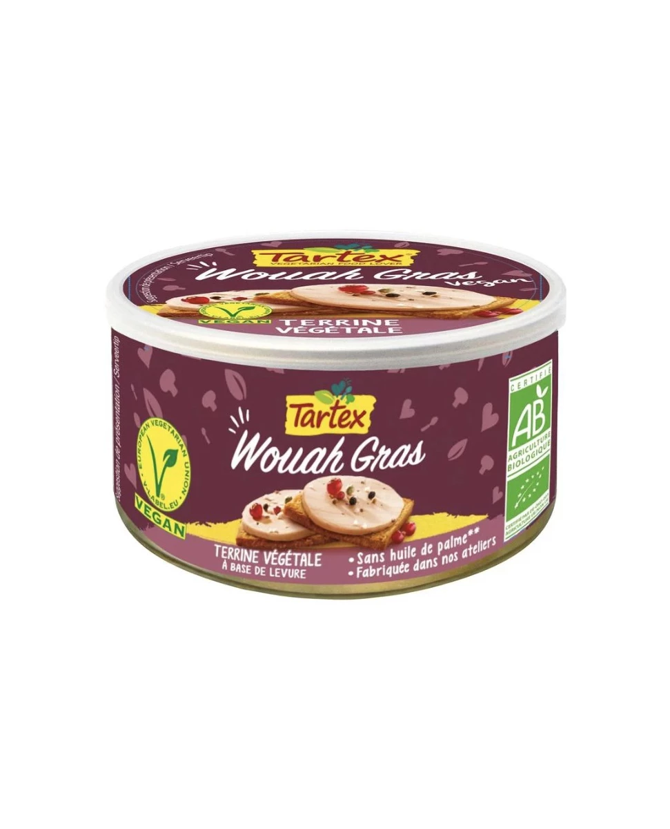 Terrine Vegan Wouah Gras Bio - 125g - Tartex
