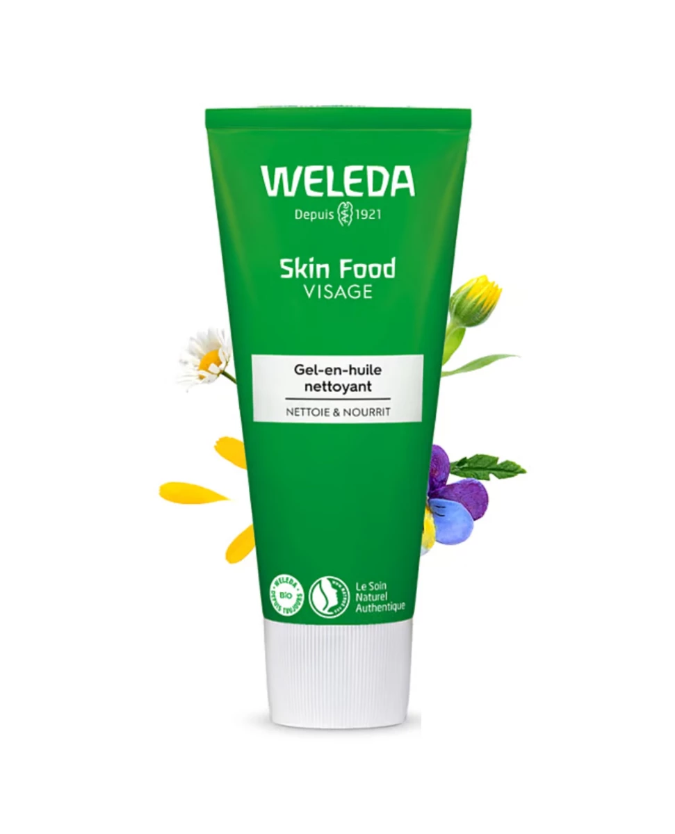 Skin Food Gel-en-huile Nettoyant - 75ml - Weleda
