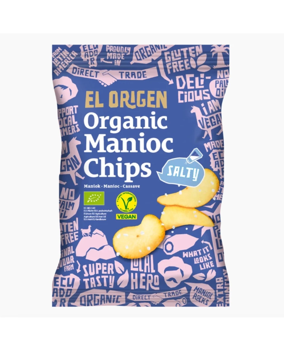 Chips de Manioc Salées - 60g - El Origen