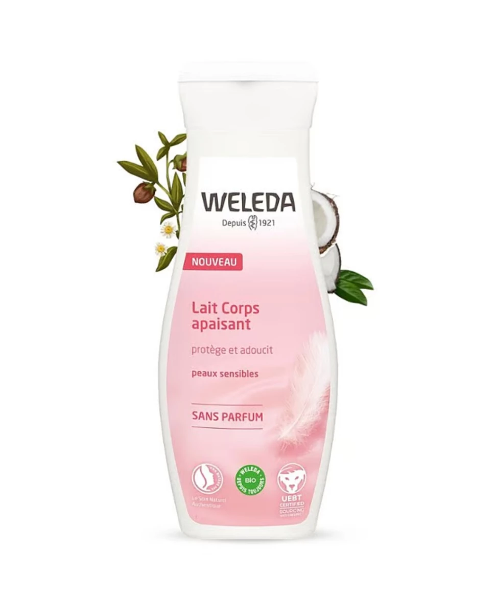 Lait Corps Apaisant Sans Parfum - 200ml - Weleda