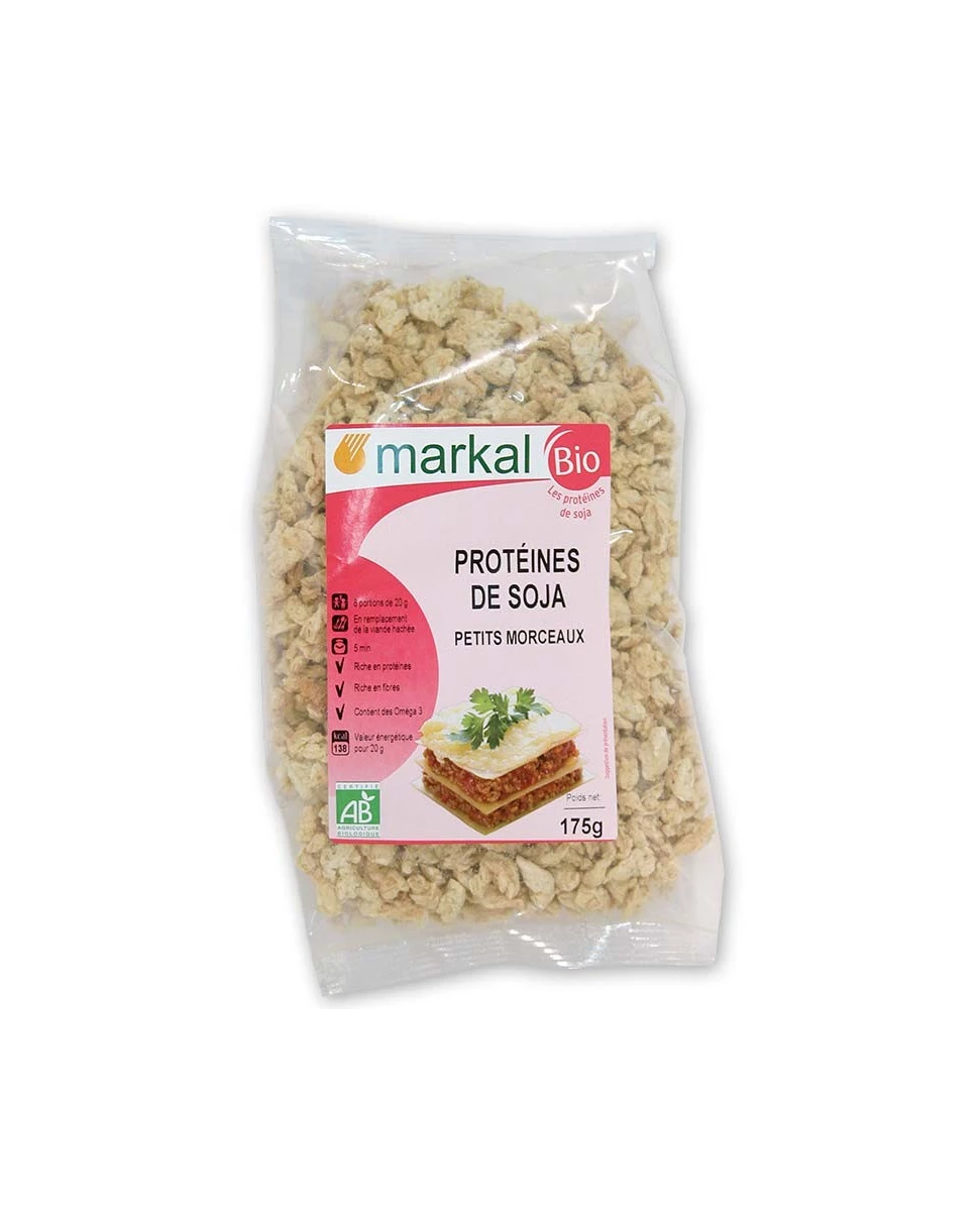 Protéines de Soja Petits 175g-Markal