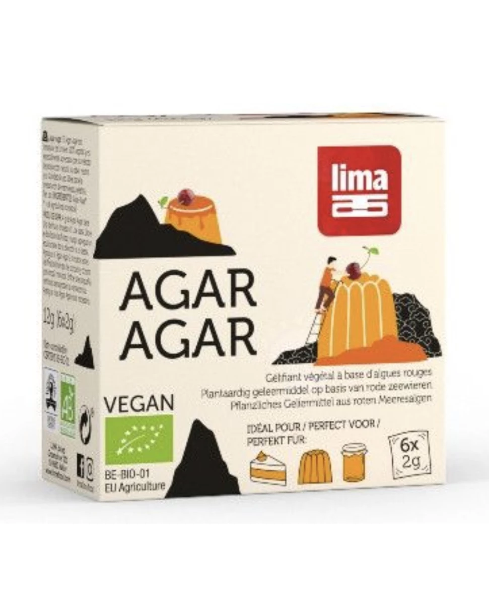Agar Agar en dosettes - 6x2g – Lima