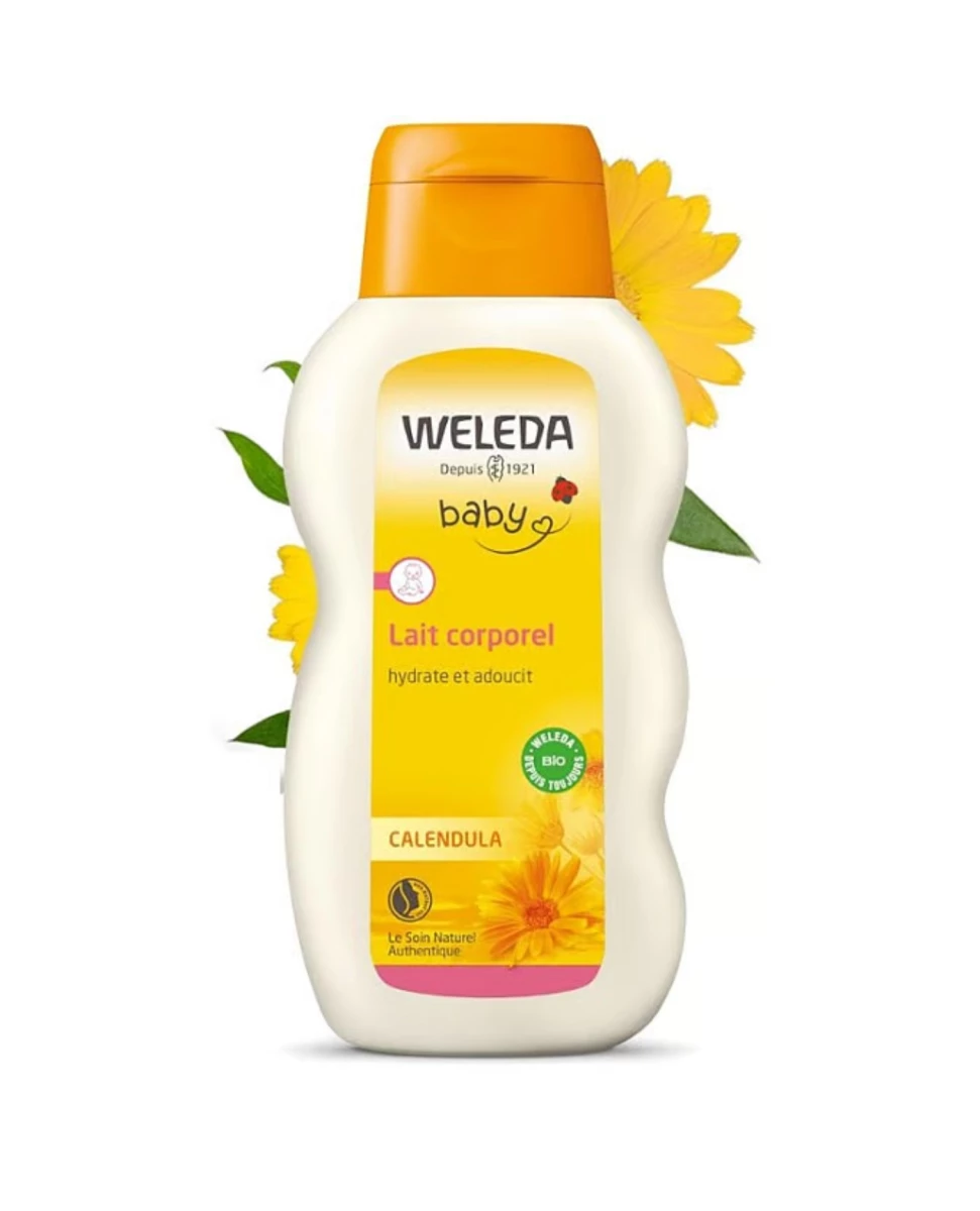 Lait Corporel au Calendula Bébé - 200ml - Weleda
