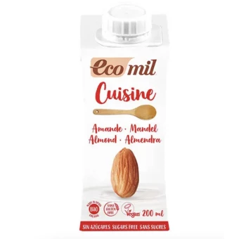 Cuisine Amande Sans Sucres - 200 ml - Ecomil