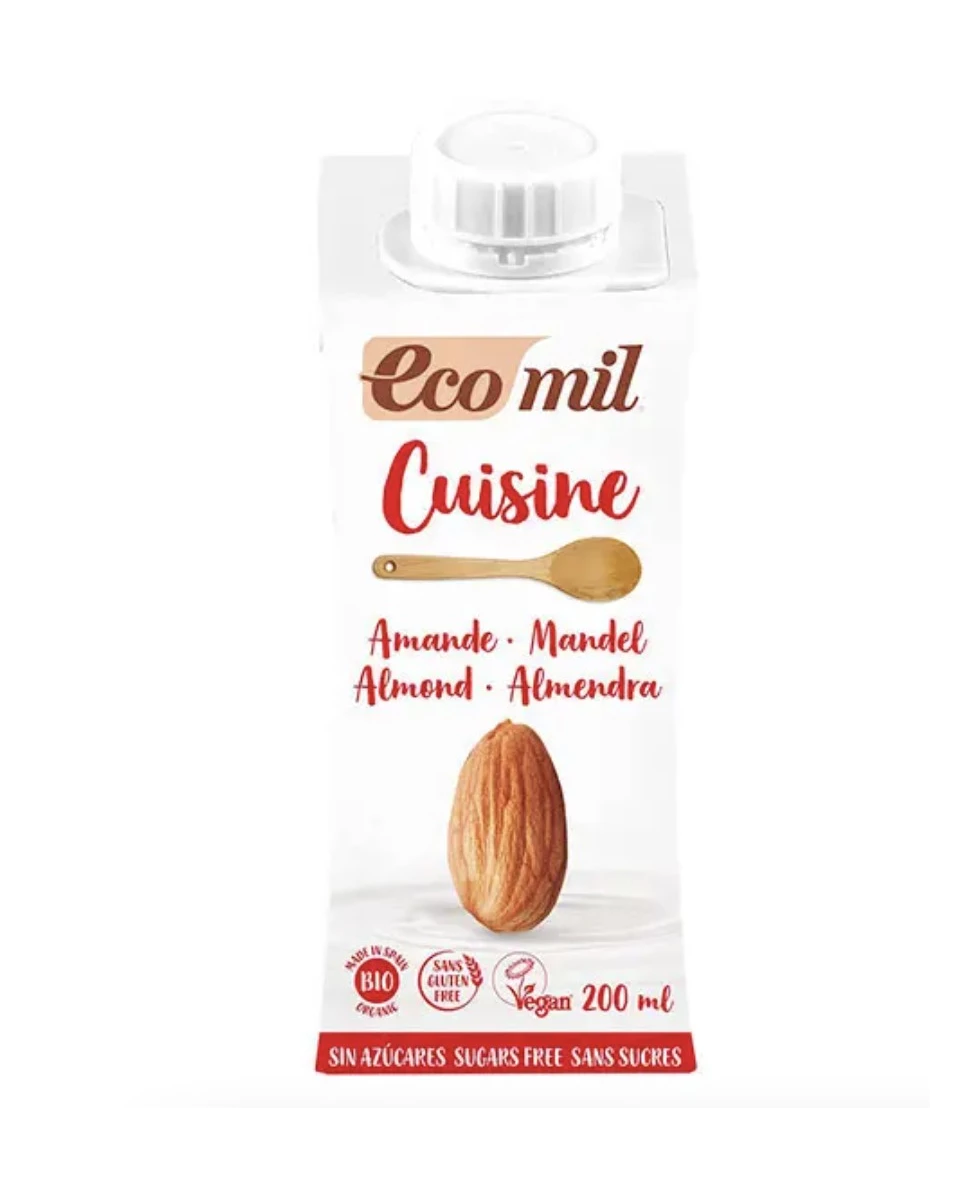 Cuisine Amande Sans Sucres - 200 ml - Ecomil