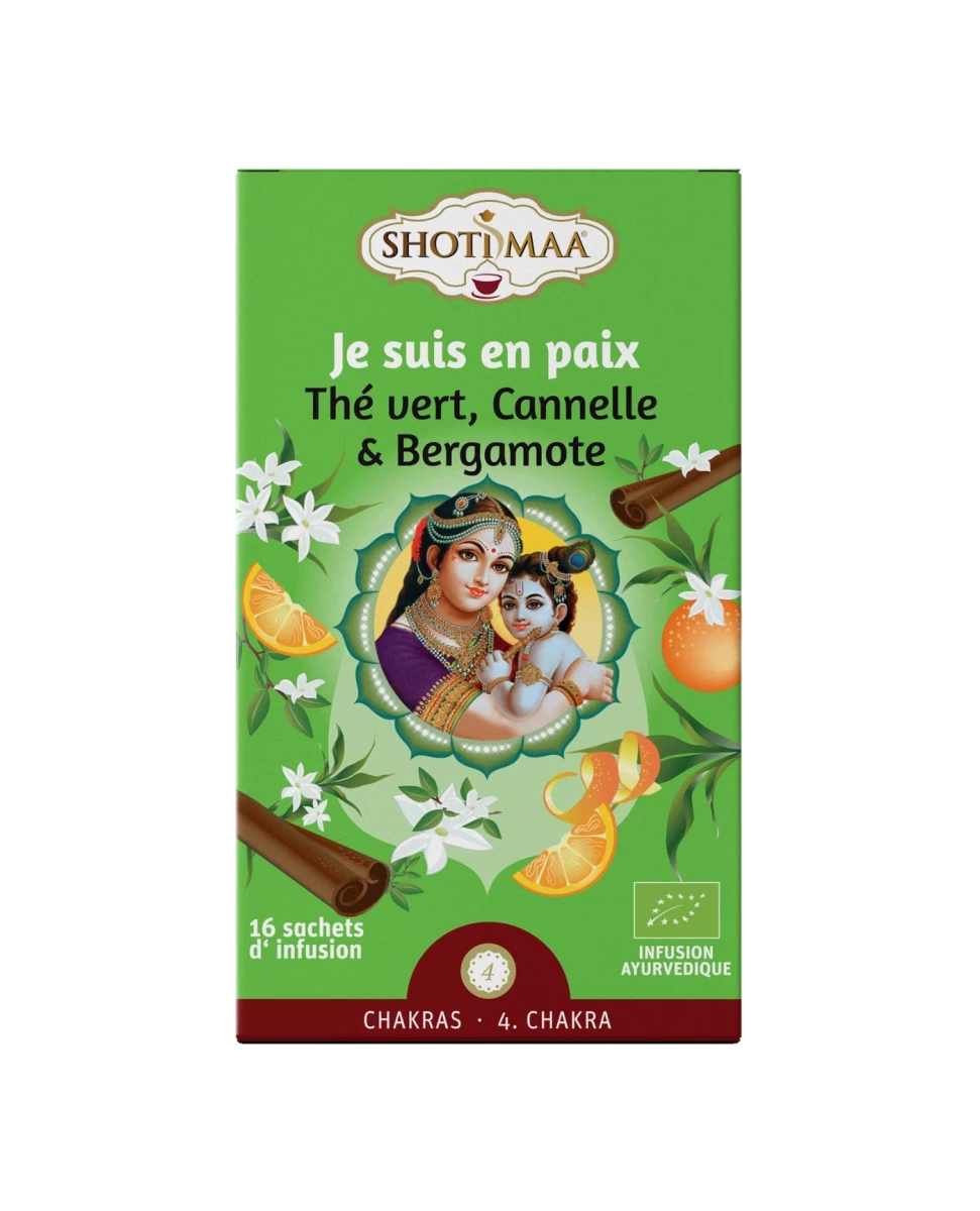 Infusion Bio Je suis en Paix - 16 sachets - Shoti Maa