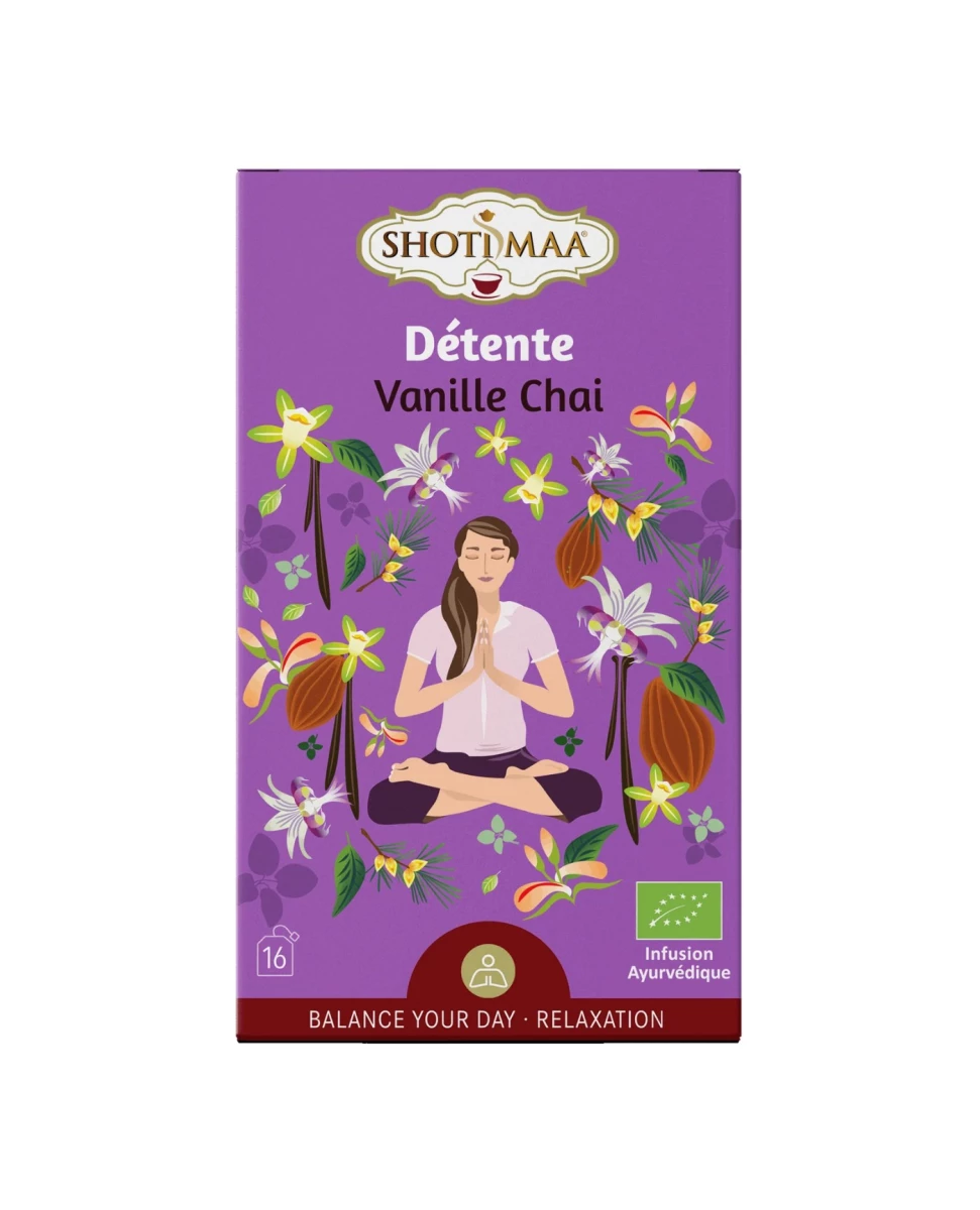 Infusion Bio Détente - 16 sachets - Shoti Maa