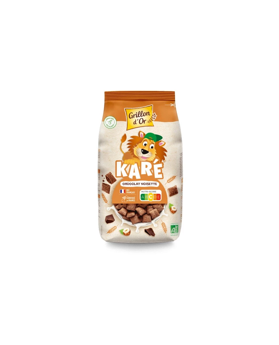Ka'ré Fourré Chocolat Noisettes - 500g - Grillon d'Or
