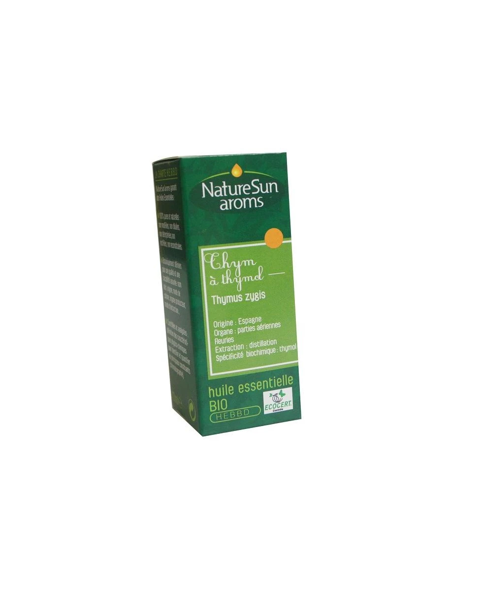 Thym à thymol, Huile Essentielle 10ml-NaturSun'Aroms