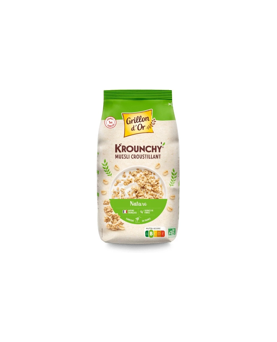Krunchy Familial Nature - 1kg - Grillon d'Or
