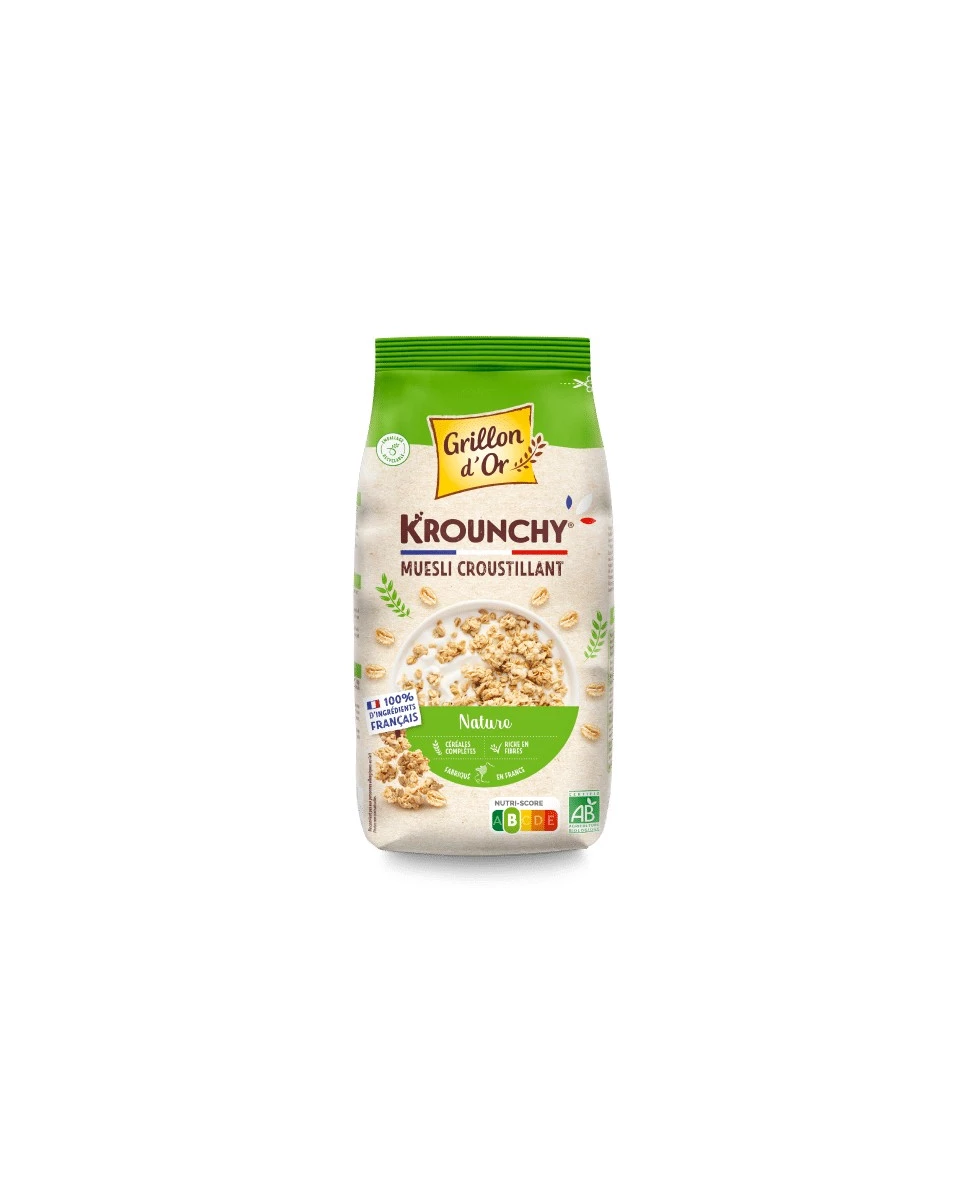 Krunchy Familial Nature - 500g - Grillon d'Or