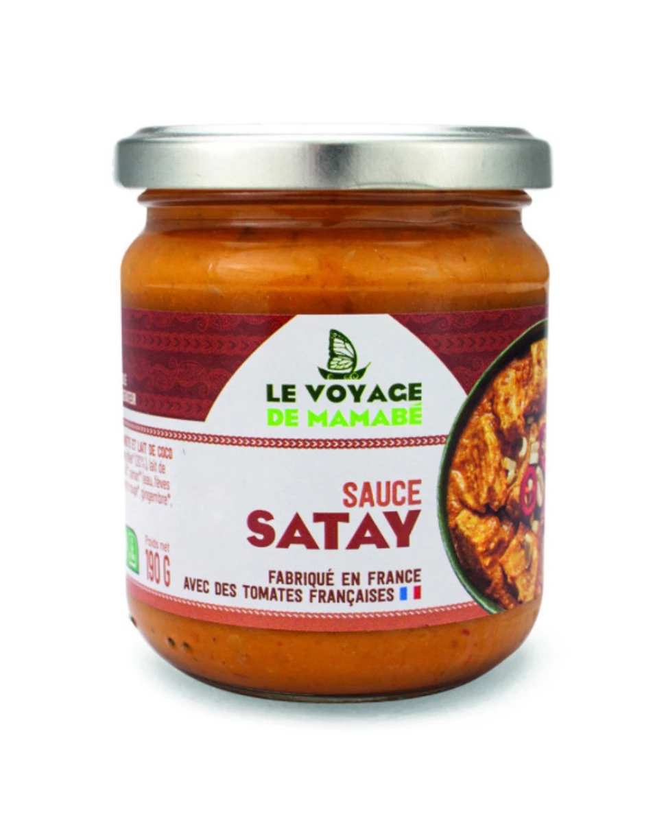 Sauce Satay - 190 g - Le Voyage de Mamabé
